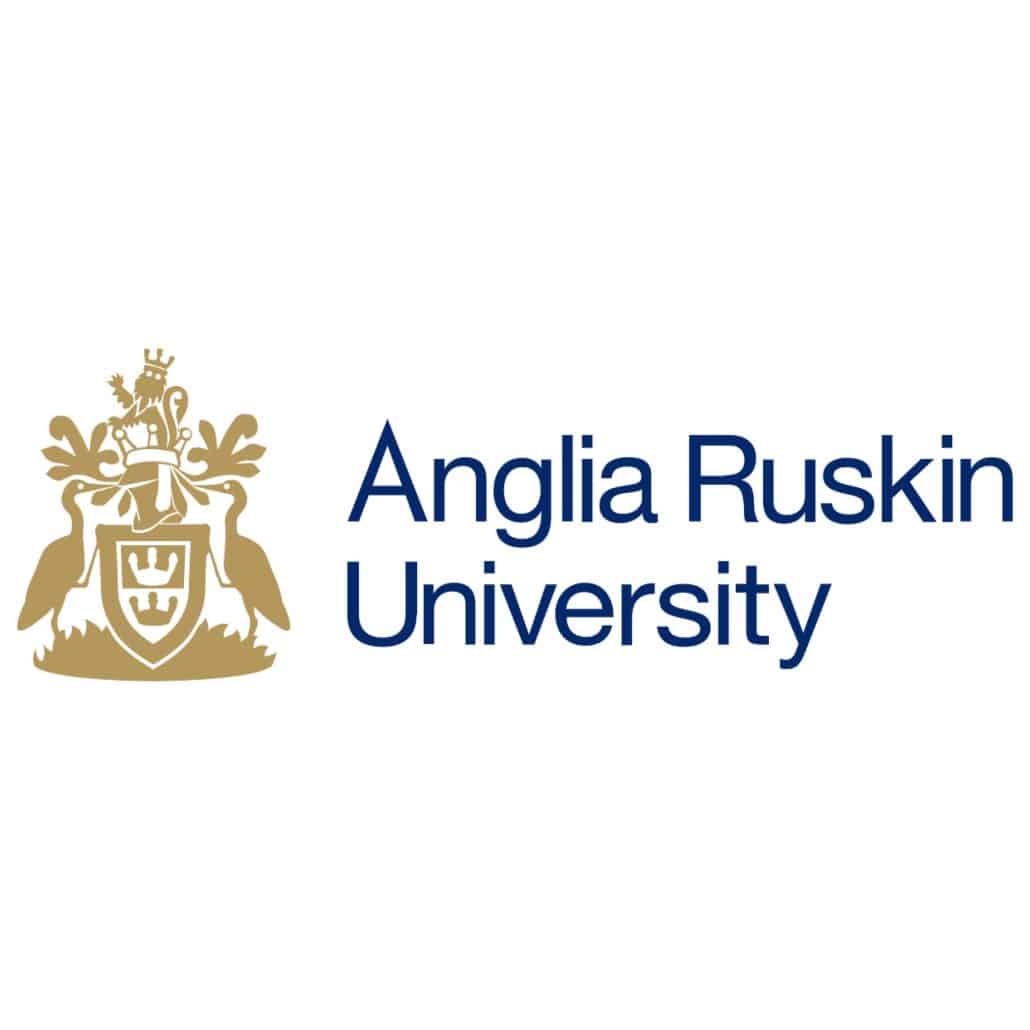 Happy clients include; Logo of Anglia Ruskin University