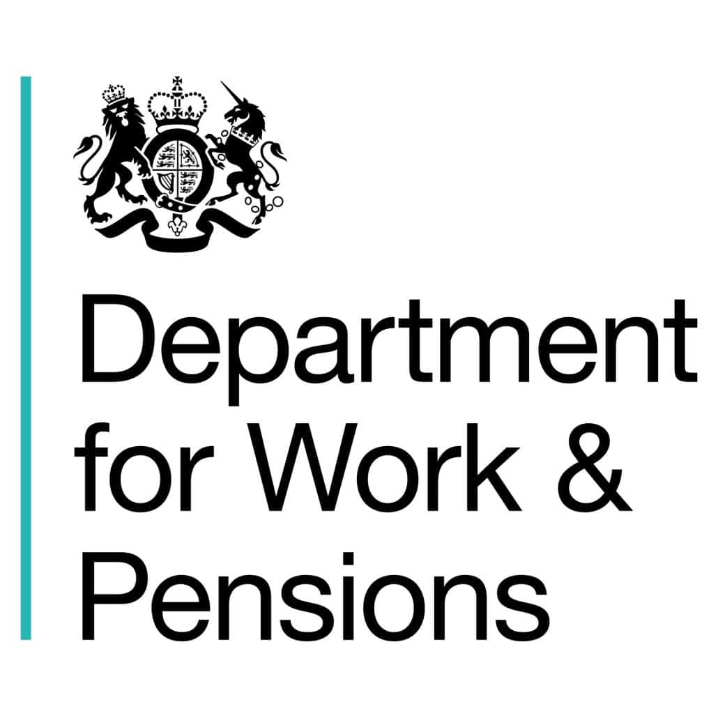 Happy clients include; Logo of Department of Work and Pensions