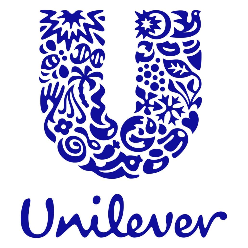 Happy clients include; Logo of Unilever