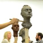 portrait sculpture